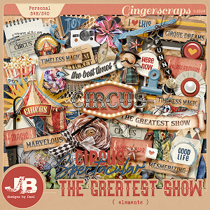The Greatest Show Elements by JB Studio