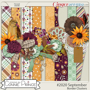 #2020 September - Border Clusters by Connie Prince