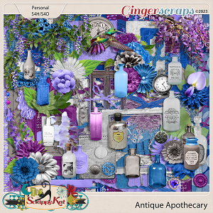 Antique Apothecary by The Scrappy Kat