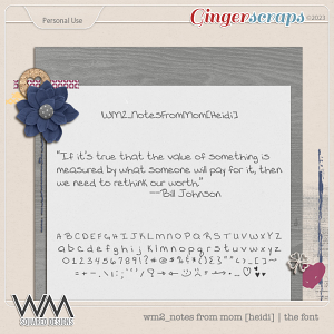 wm2_Notes From Mom | The Font  
