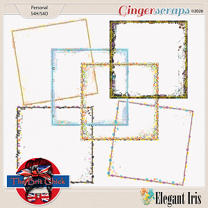 Elegant Iris Edges By the Brit Chick