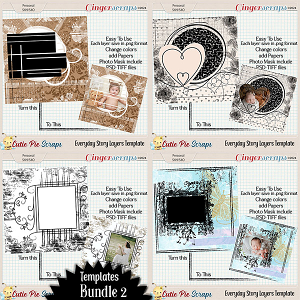 Everyday Story Layers Template Bundle02