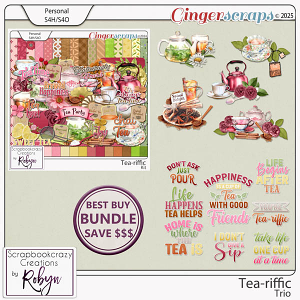 Tea-riffic Trio by Scrapbookcrazy Creations