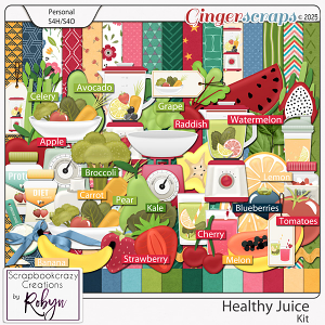 Healthy Juice Kit by Scrapbookcrazy Creations