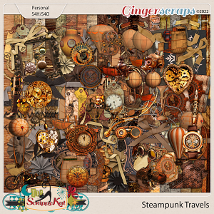 Steampunk Travels by The Scrappy Kat