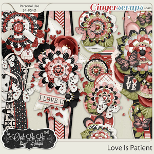 Love Is Patient Page Borders