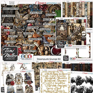 Steampunk Grunge Bundle by Tami Miller and CRK Designs
