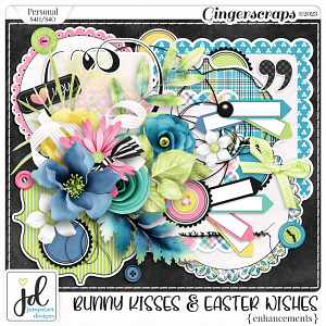 Bunny Kisses & Easter Wishes {Enhancements}