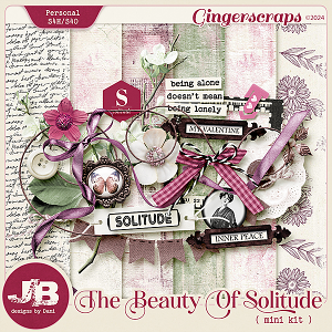The Beauty Of Solitude Mini Kit by JB Studio