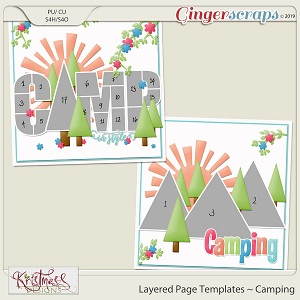 Layered Page Templates ~ Camping