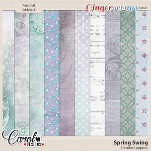 Spring Swing-Blended Paper