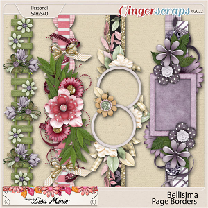 Bellisima Page Borders from Designs by Lisa Minor