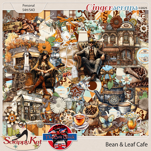 Bean & Leaf Cafe Kit by The Scrappy Kat