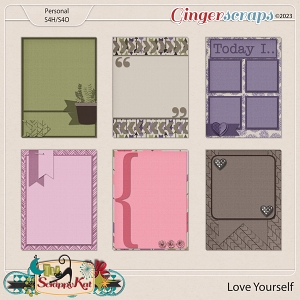 Love Yourself Journaling Cards Set 1 by The Scrappy Kat