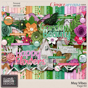 May Vibes Page Kit by Aimee Harrison May Vibes Page Kit by Aimee Harrison