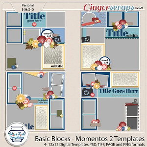 Basic Blocks - Momentos 2 Templates by Miss Fish Basic Blocks - Momentos 2 Templates by Miss Fish