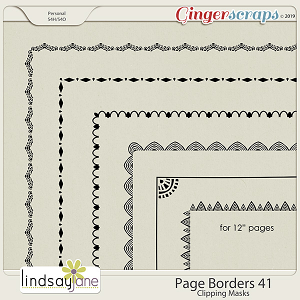 Page Borders 41 by Lindsay Jane
