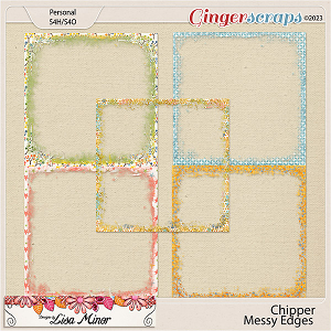 Chipper Messy Edges from Designs by Lisa Minor
