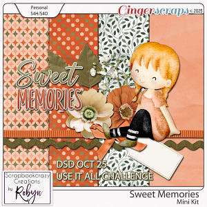 Sweet Memories Mini Kit by Scrapbookcrazy Creations