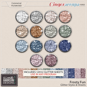 Frosty Fun Glitters by Aimee Harrison