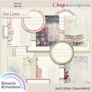 Just Listen Journalers by Kimeric Kreations