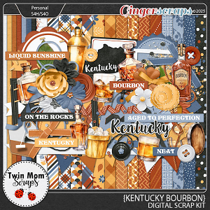 Kentucky Bourbon - KIT by Twin Mom Scraps