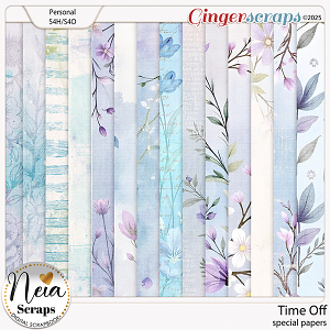 Time Off - Special Papers - by Neia Scraps