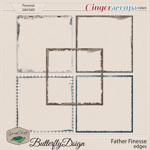 Father Finesse Edges by ScrapChat Designs and ButterflyDsign