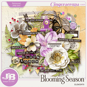 Blooming Season Elements by JB Studio