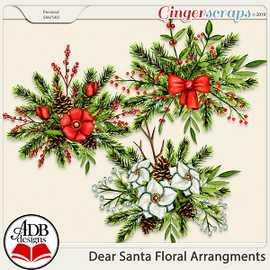 Dear Santa Floral Arrangements