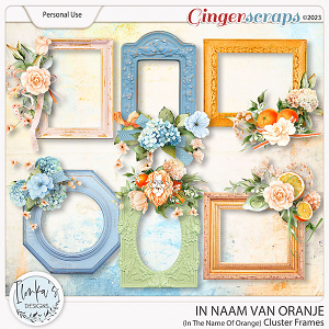 In Naam Van Oranje Cluster Frames by Ilonka's Designs