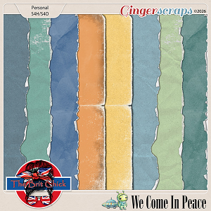 We Come In Peace Shabby Papers By The Brit Chick