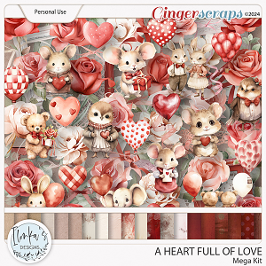 A Heart Full Of Love Mega Kit by Ilonka's Designs