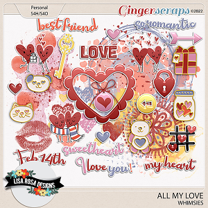 All My Love - Whimsies by Lisa Rosa Designs