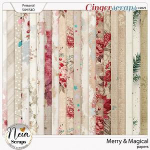 Merry & Magical - Papers - by Neia Scraps