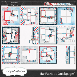 Be Patriotic Quickpages by Scraps N Pieces