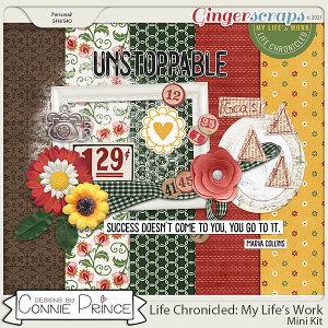 Life Chronicled: My Life's Work - MiniKit by Connie Prince