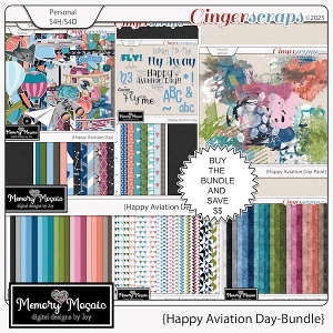 Happy Aviation Day Bundle by Memory Mosaic