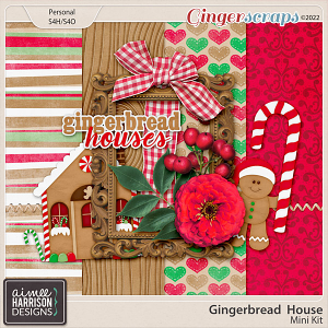 Gingerbread House Mini Kit by Aimee Harrison