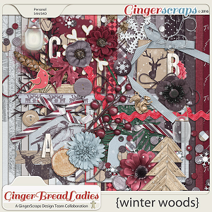 GingerBread Ladies Collab: Winter Woods