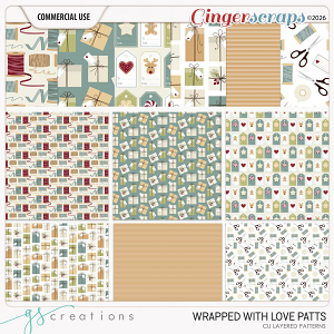 Wrapped with Love Patterns (CU) by GS Creations