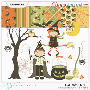 Halloween Set (CU) by GS Creations