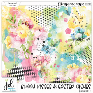 Bunny Kisses & Easter Wishes {Accents}