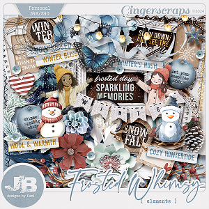 Frosted Whimsy Elements by JB Studio