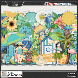 Hawaii-2 Elements by Let Me Scrapbook