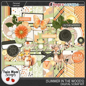 Summer In The Woods - KIT by Twin Mom Scraps