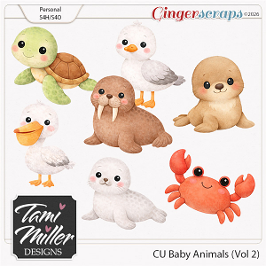 CU Baby Animals Vol 2 by Tami Miller Designs