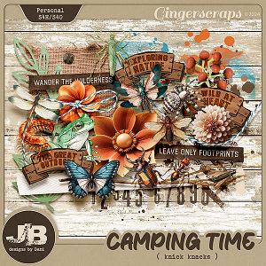 Camping Time Knick Knacks by JB Studio