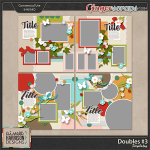 Doubles #3 Templates by Aimee Harrison