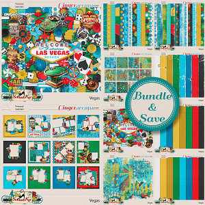 Vegas Bundle by The Scrappy Kat